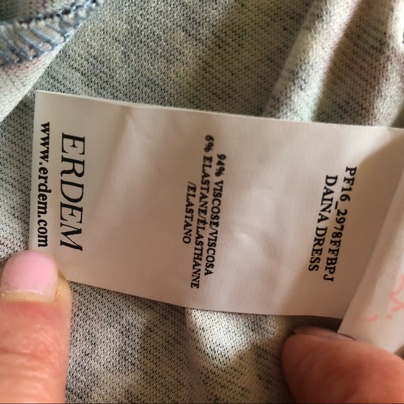 Erdem Daina floral dress Size 8 Pristine Condition 100% authentic - Picture 7 of 14